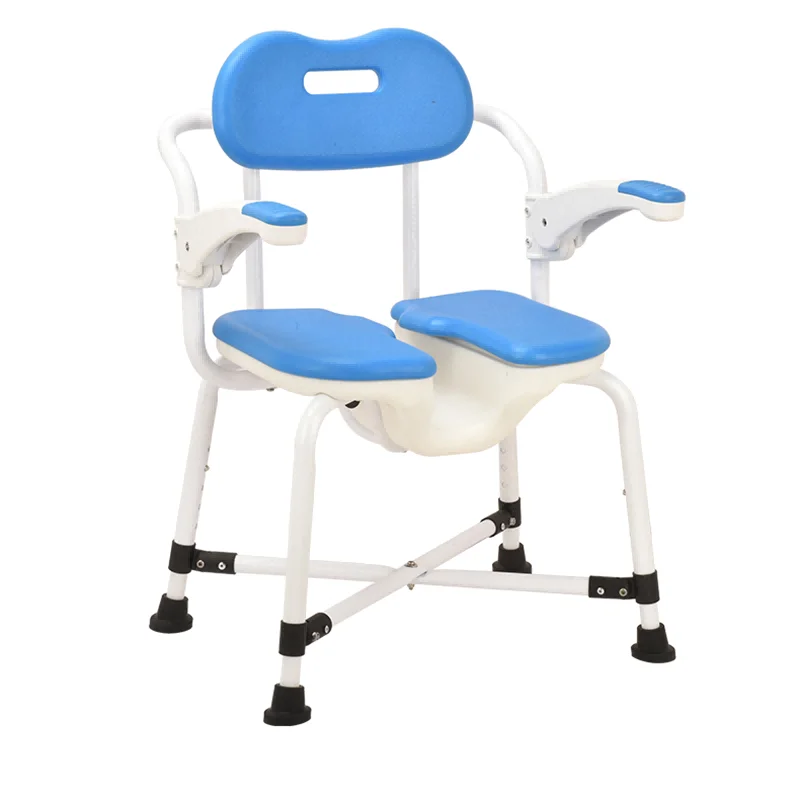 Caremaster Bariatric Bath Stool Safety Shower Bench with Reinforced Crossing bar and back support for Elderly Adults Disabled