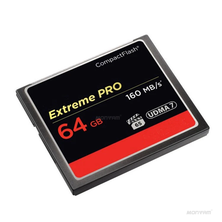 Extreme Pro 32gb 64gb 128gb Camera Memory Card High-speed Up To 95mb/s Uhs-i/u3 Cf Card For Cnc Machine Tool Equipment