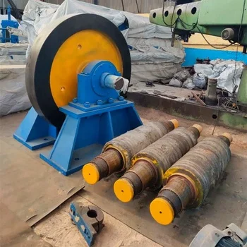 Large steel rolling equipment with high rotational speed Flywheels for three-roller steel rolling production lines