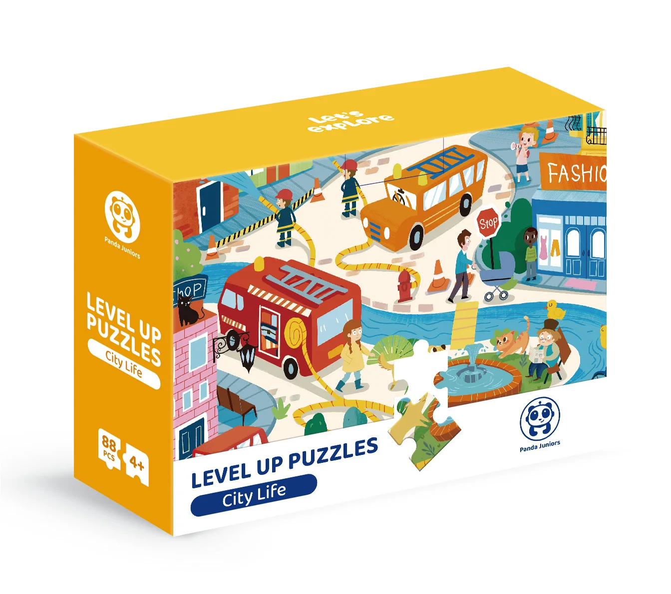 Panda Juniors Level Up Puzzles