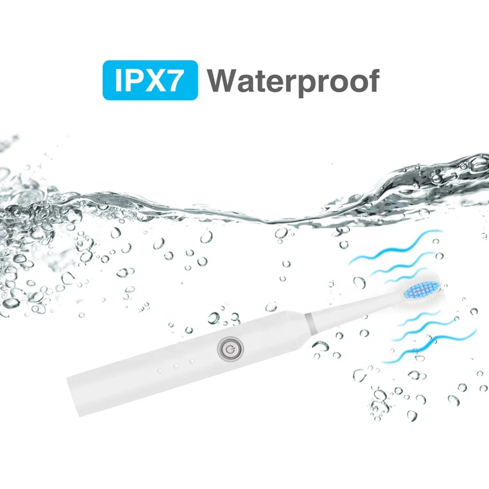 
JS306 Waterproof rechargeable DuPont nylon portable electric toothbrush 