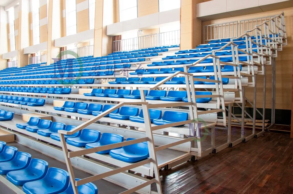 Football Stadium Bleachers Chairs Indoor Gym Bleacher Metal Structure Bleachers Seating Tribunes