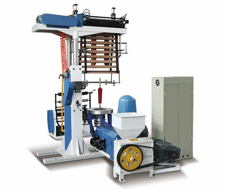 Высококачественная машина для выдувания эластичной пленки SJ45, машина для выдувания пленки с двойной головкой, машина для производства полиэтиленовой пленки