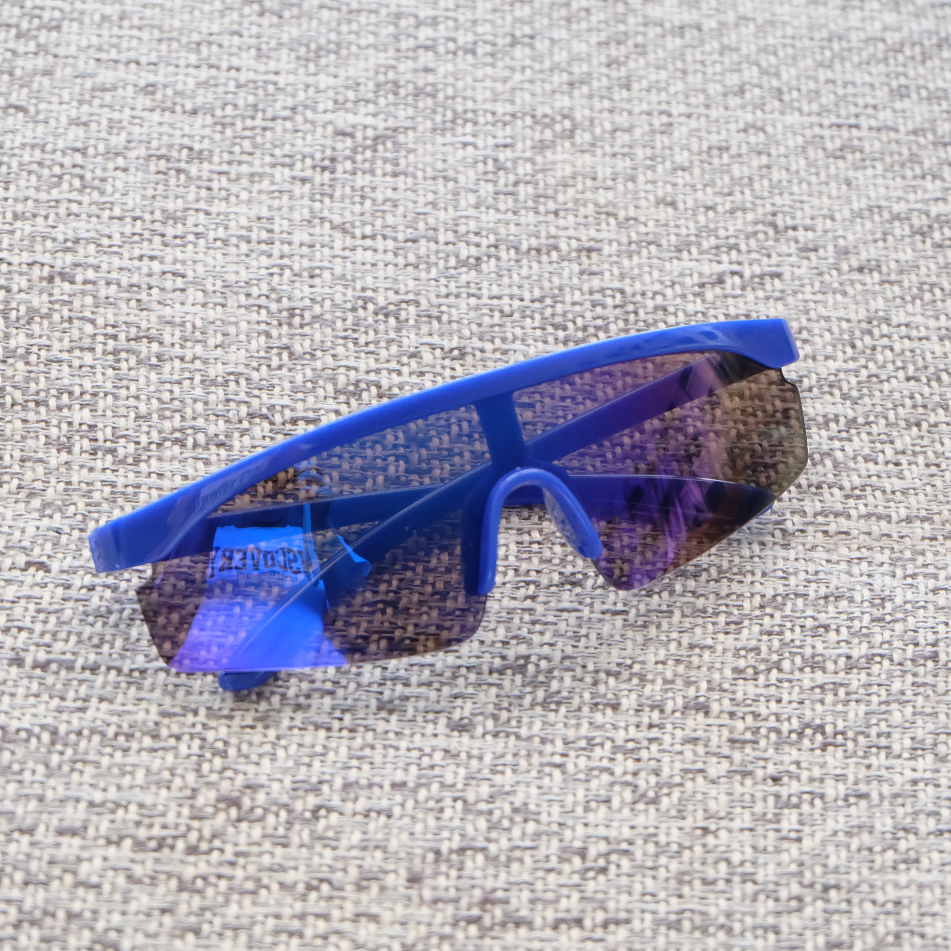 New Boy Sport Sunglasses Unisex Half Frame Shield Driving Sun Glasses Mirror Cycling Sunglasses kids Size