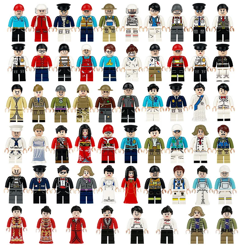 Mini Building Block Toys  Mini Figure,Figure Block Family With New Design for Kids Gift