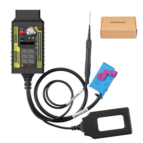 GODIAG GT110 for VW/Audi/Skoda/Seat CAN-Bus UDS 4th IMMO System Test Platform Cable with POGO PIN to Read Write POGO PIN Data