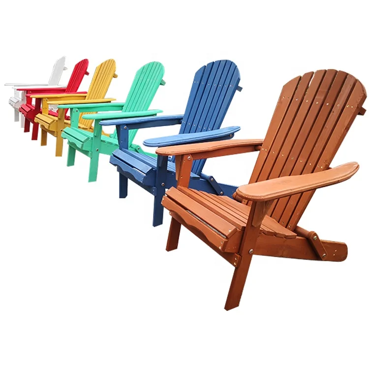 
Solid wood adirondack chair wooden bench chair 