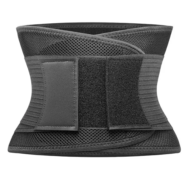 Immediate Relief from Back Pain Waist Support Belt Breathable Brace With Removable Lumbar Pad
