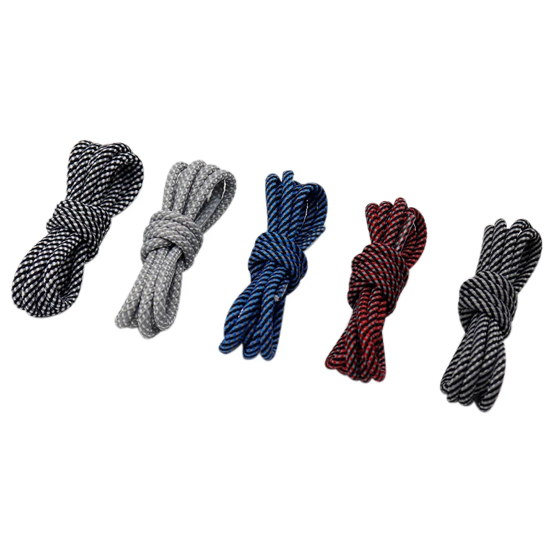 Weiou Lace Factory 3M Reflective Round Shoe Laces Round Mixed Colors 100 CM Long Shoelaces for Yeezy 350