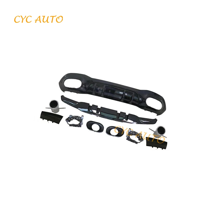 A35 car rear parts rear diffuser for Mercedes Benz A CLASS W177 Sport Sedan 2019 2020 2021+ A180 A200 A250