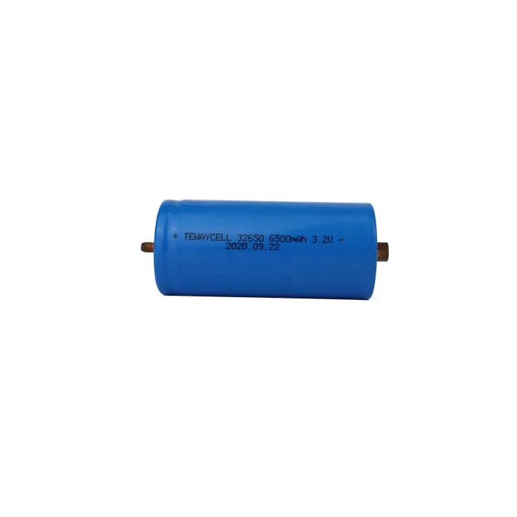 Wholesale 6000mah 3c Lifepo4 Cylindrical Battery Cell 32650 32700 3.2v With Screw for Solar Lamp