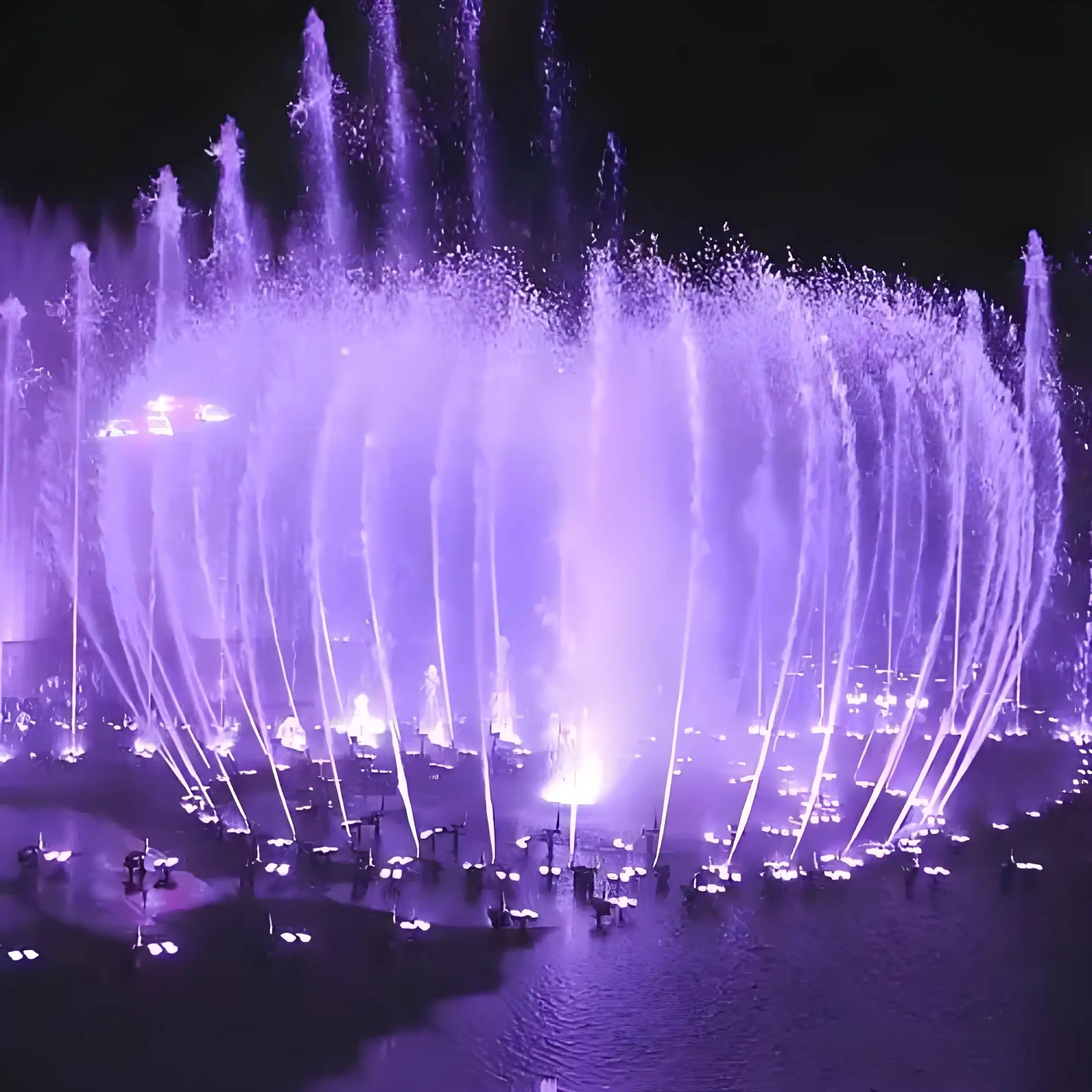 Programmable Controllable Large Music Dancing Water Fountain