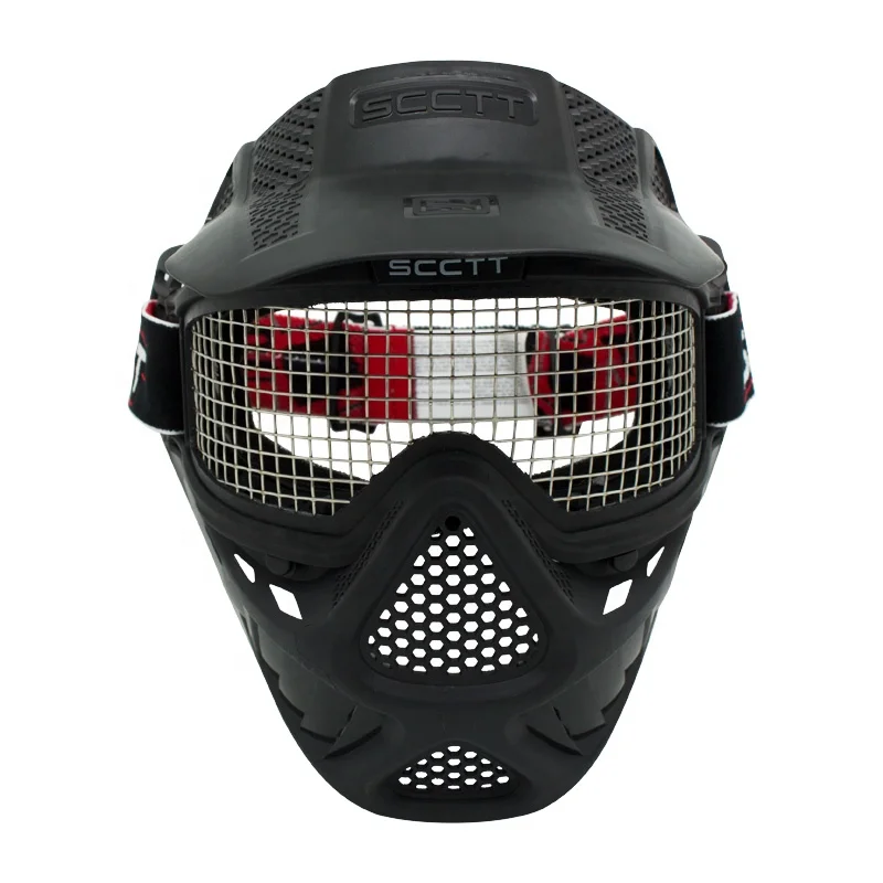 Amazon Hot sale Airsoft Paintball Mask with Steel Wire Mesh for Archery Games