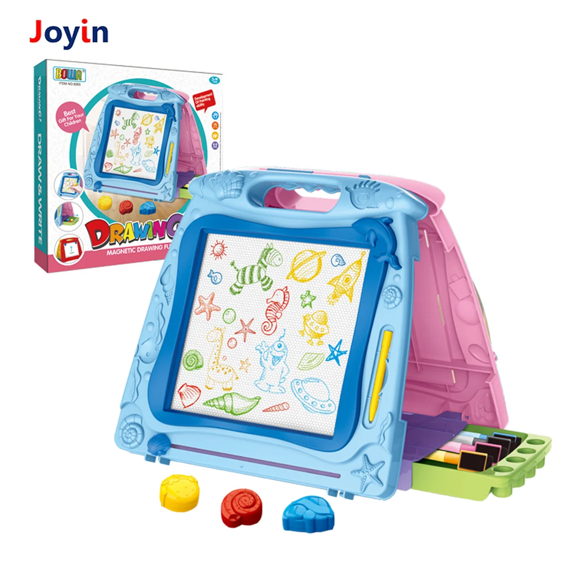 2 In 1 Multifunctional Writing Board Learning Kindergarten Preschool Drawing Toy Kids Sketch Sketcher Doodle Writing Painting