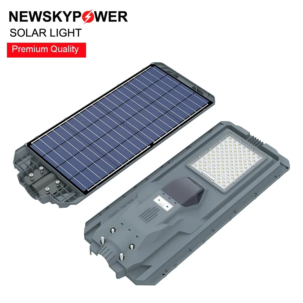 Economical Street Light Solar All In One Solar Outdoor Led Street Lamp With Radar Sensor