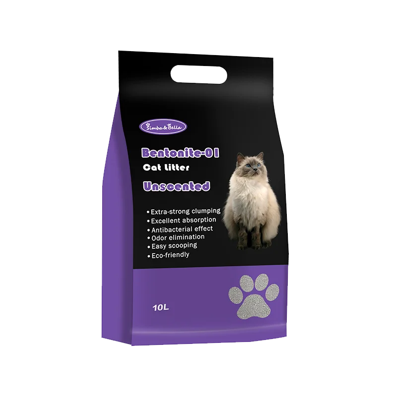China export quality Bentonite-01 (Low Dust Bentonite Cat Litter)