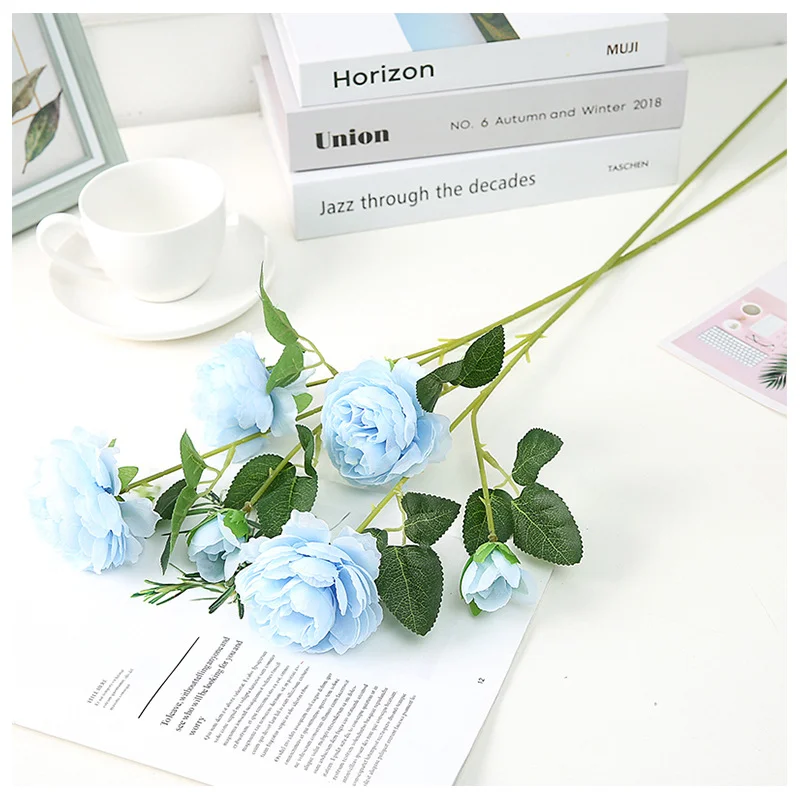 Wholesale Phalaenopsis Home Wedding Decoration 3D Print Butterfly Orchid Flower Real Touch Latex Artificial Orchid For Sale