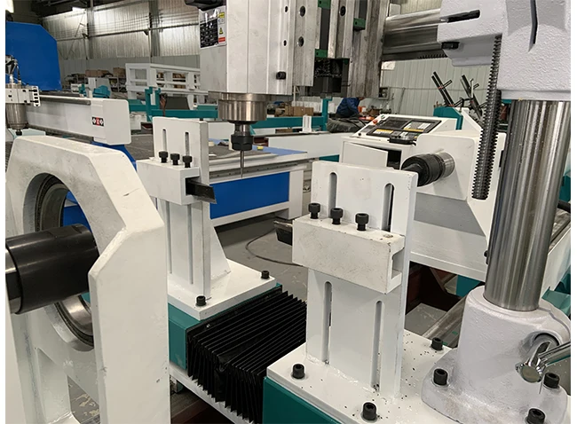 WS-L1530-4S Single head Wood Lathe Machine with CNC Spindle