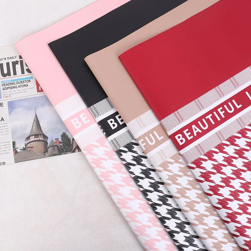 Luxury korean wholesale brand paper Christmas Gift Wrapping Paper Designer Wrapping Paper