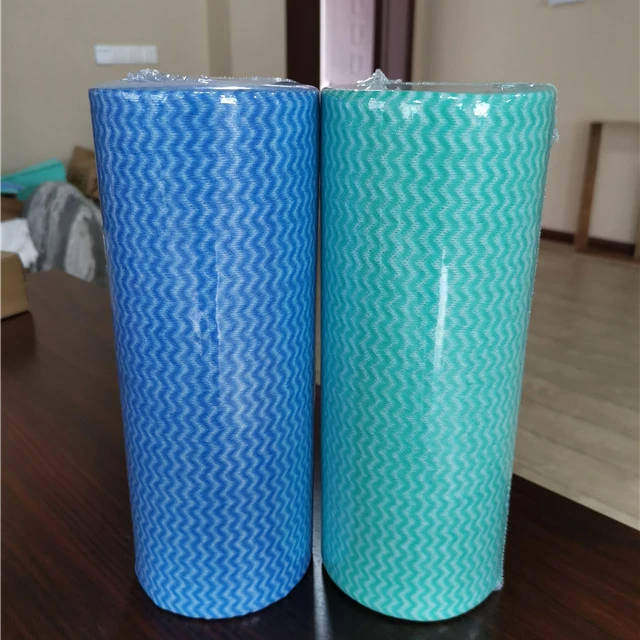 BSCI audited factory spunlace nonwoven cleaning cloth heavy duty wipers