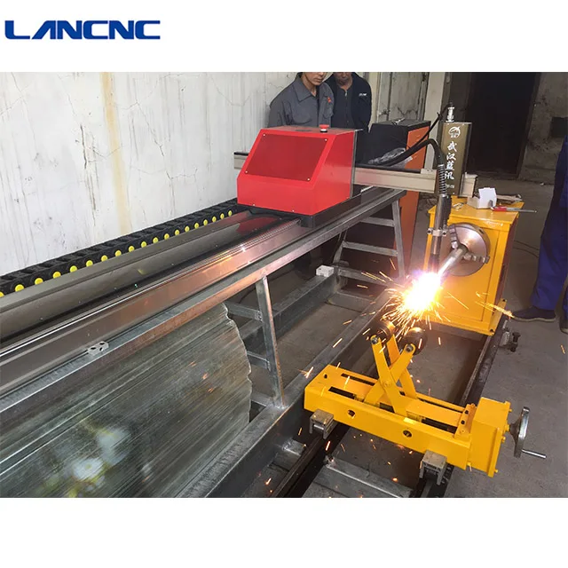 Заводская цена, газовый плазменный резак с ЧПУ с резаком для труб, распродажа от производителя, станок для плазменной резки труб с ЧПУ