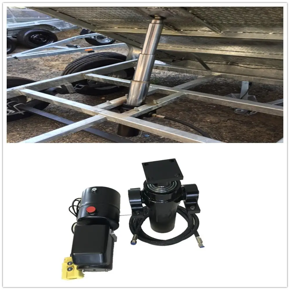 Самосвал грузовик подъемник 5 этапов гидравлические