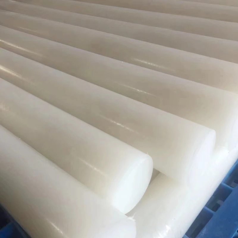 PA66 Rod Nylon66 Rod Round Bar Plastic Strip Soft Best Quality Cheap Customize PA66 Bar