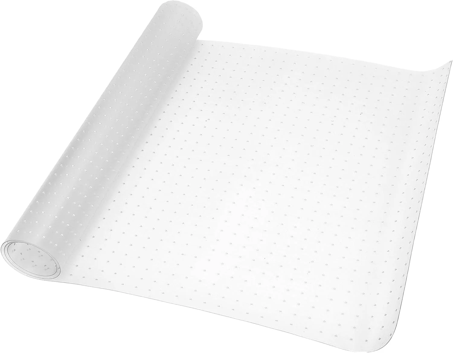 floor protector mat 36'x48' Office transparent PVC chair mat for carpet non slip Clear durable soft glass rectangle with lip