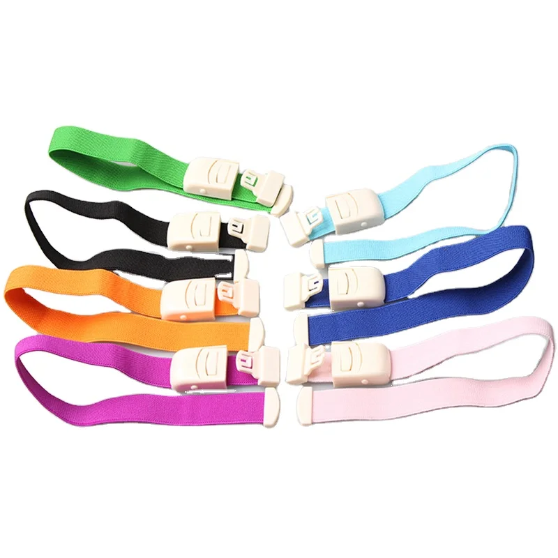 Tourniquet Buckle  No Elastic Medical Surgical Soft Plastic Color High Quality Disposable YD DT Customized 40/35