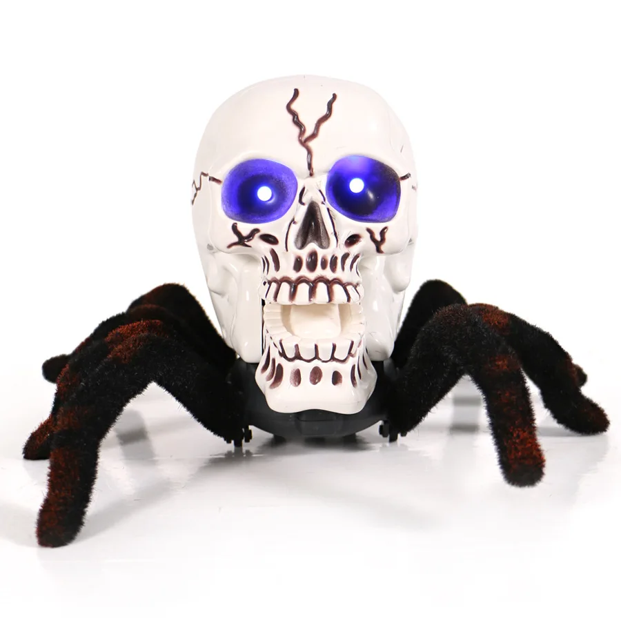 2024 Latest Halloween Decor Remote Control Toy Remote Control Spiders Halloween Skeletons Toys