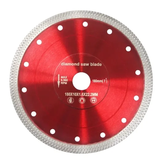 Hot Press 4/5/6/7inch Cutting Tile  Diamond Blade Grinding Disc Diamond Saw Blade cutting Tools Factory Supply for Ceramic