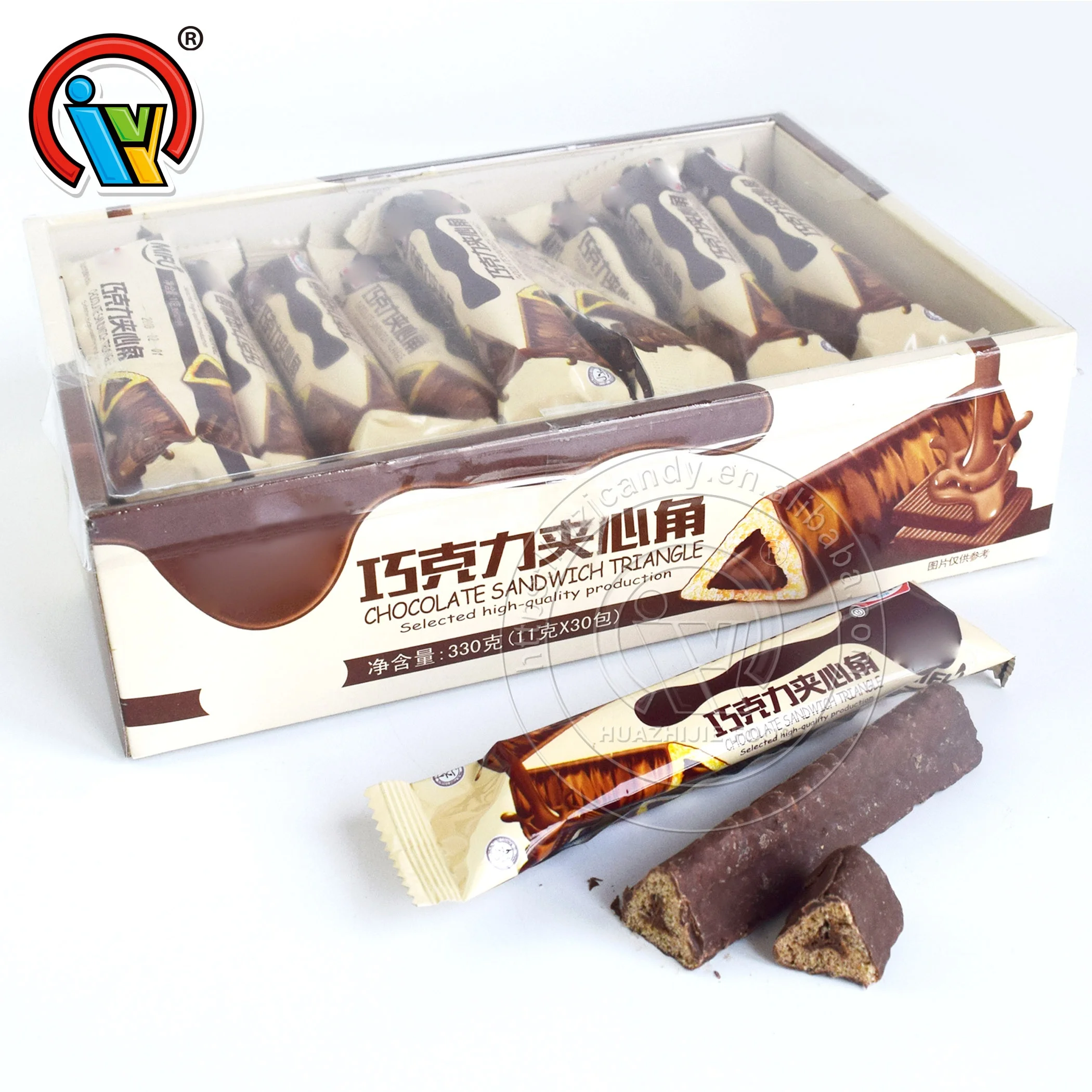 Confectionery Chocolate Coated Wafer Biscuit for kids