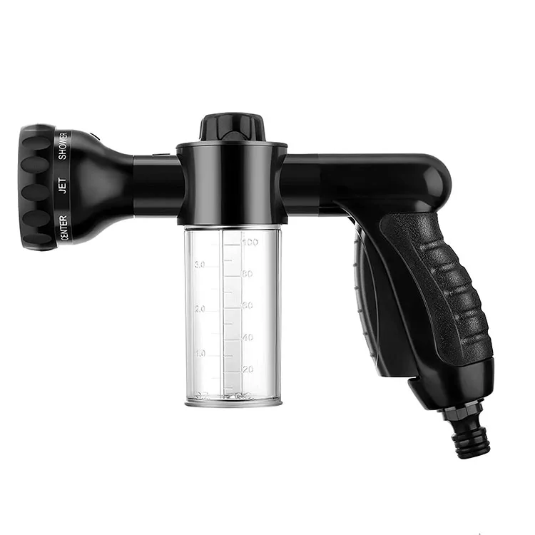 Hair Remover Equipment Pet Grooming High Pressure Nozzle Water Gun Dog Shampoo Massage Bath Brush Set