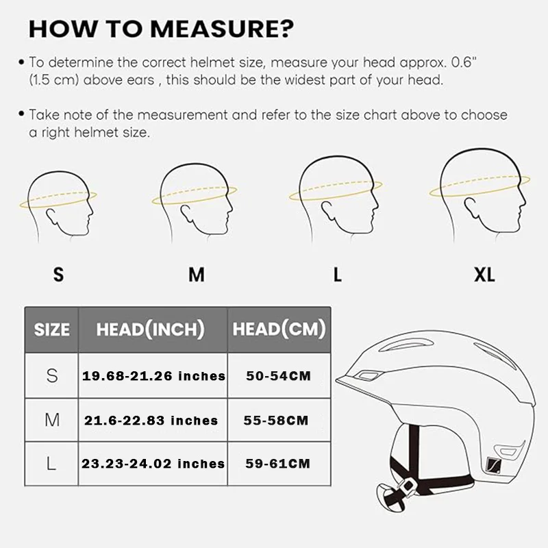 Safe Comfortable Ski Helmet ABS Shell With Air Flow Vents keep Cool Dry EN1077 Certified Adjustable Vents Ski Helmet