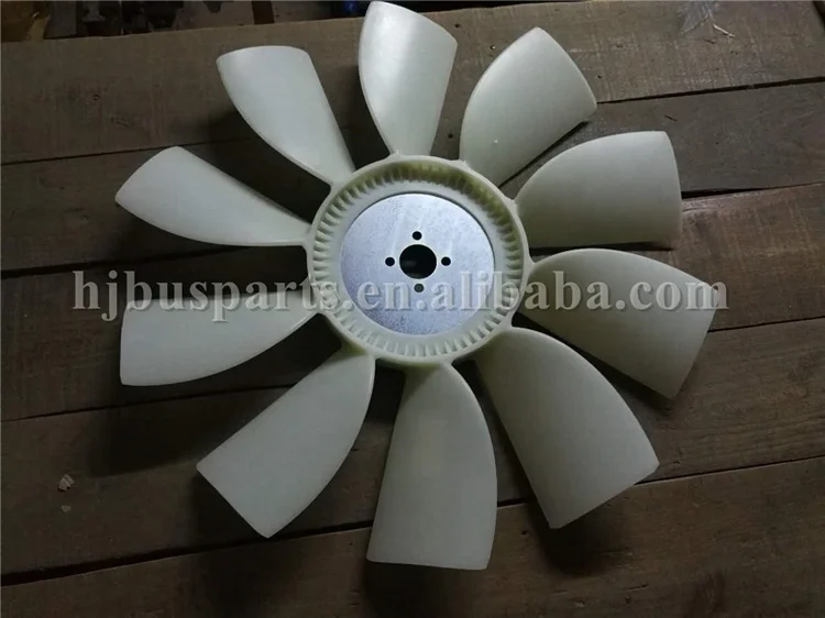 china car spare parts original car diesel engine cooling fan ZK6120D1 ZK6129H 1308-00233 for china bus