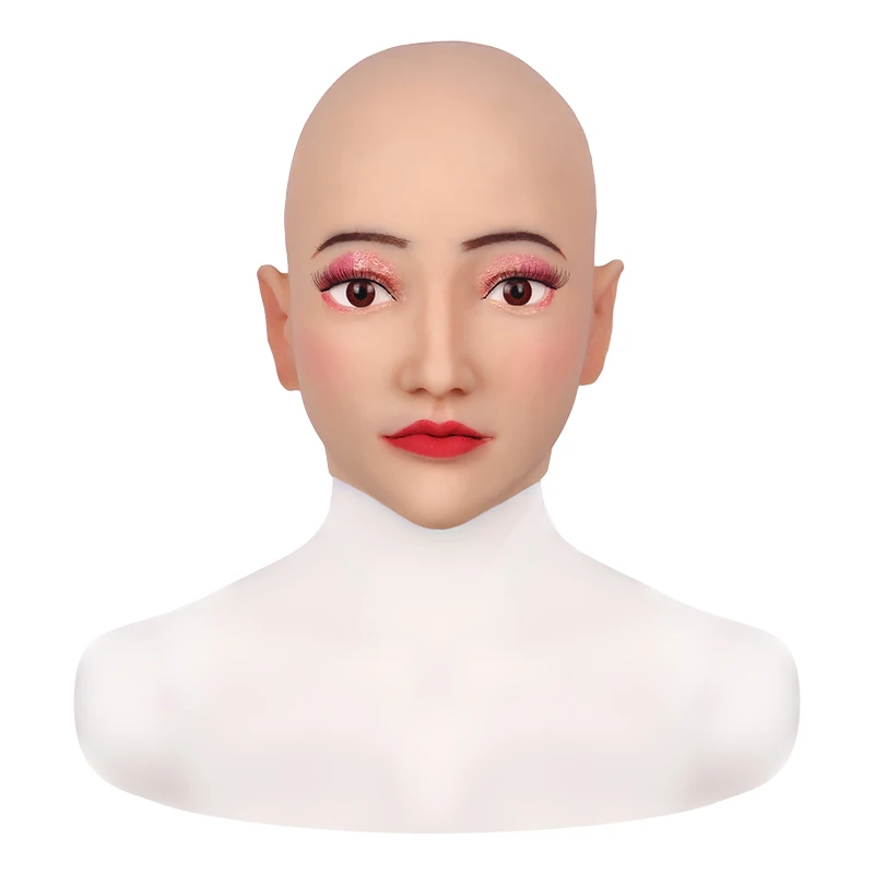 KnowU Best Seller Halloween Disguise Mask Realistic Crossdressing Female Silicone Mask for Drag Queen
