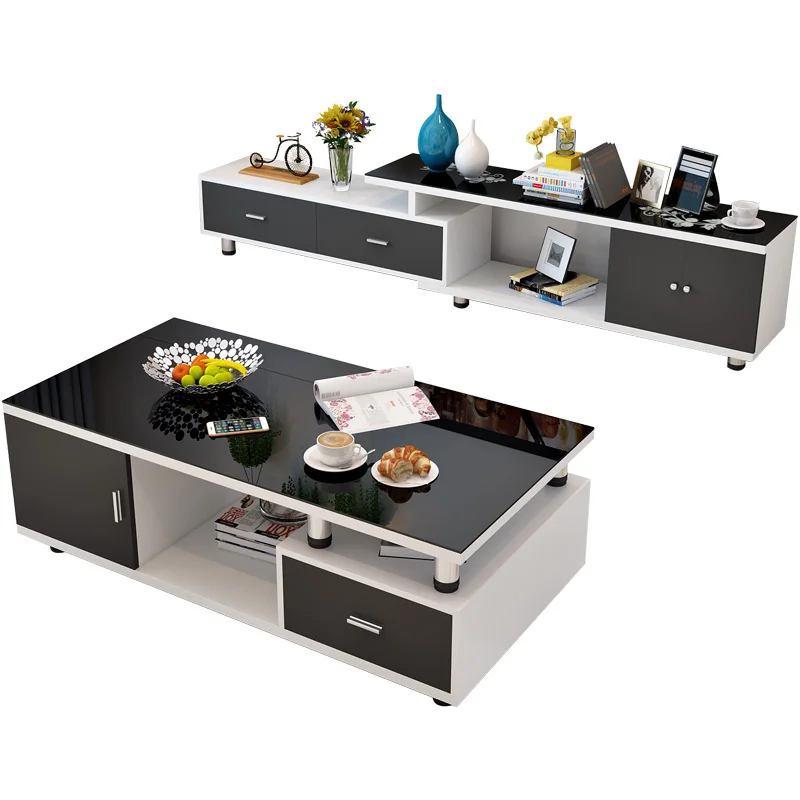 Роскошный комбинированный Мраморный ТВ-шкаф для гостиной