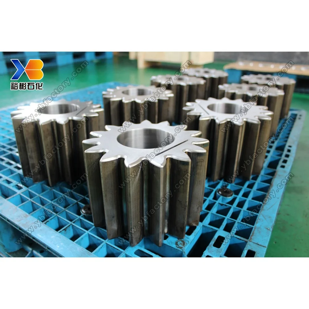 High Quality Rotatable Gear Ring CNC Machining Drive Gear According to Drawing