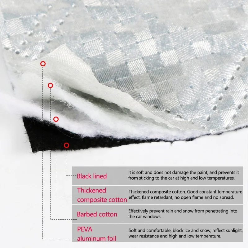 Magnetic Waterproof Sunshade Window Cover Kept The Car Cool Summer Car Windshield Snow Ice Cover Wiper Protector In Winter