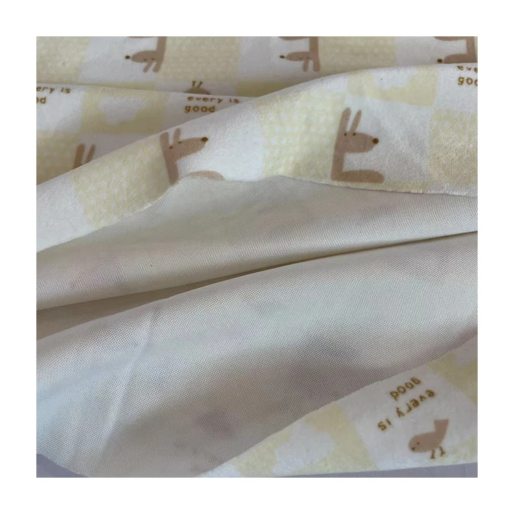 New Design Super Soft 100% Polyester Velvet Embossed Fabric Cute Animal Print For Baby Fabric Baby Animal Print Fabric