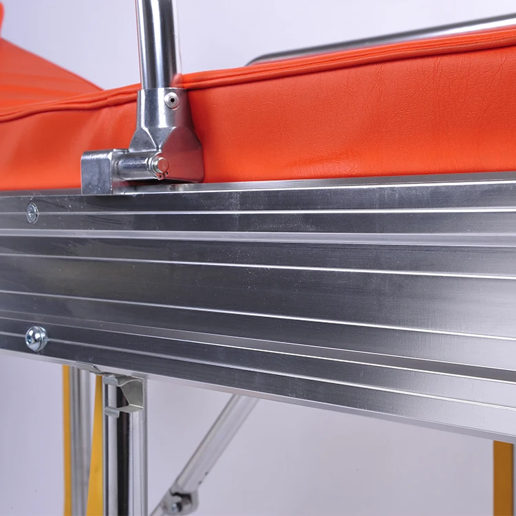 
WSX-A1 High quality foldaway funeral loading stretcher bed medical, aluminum alloy bed medical hospital stretcher 