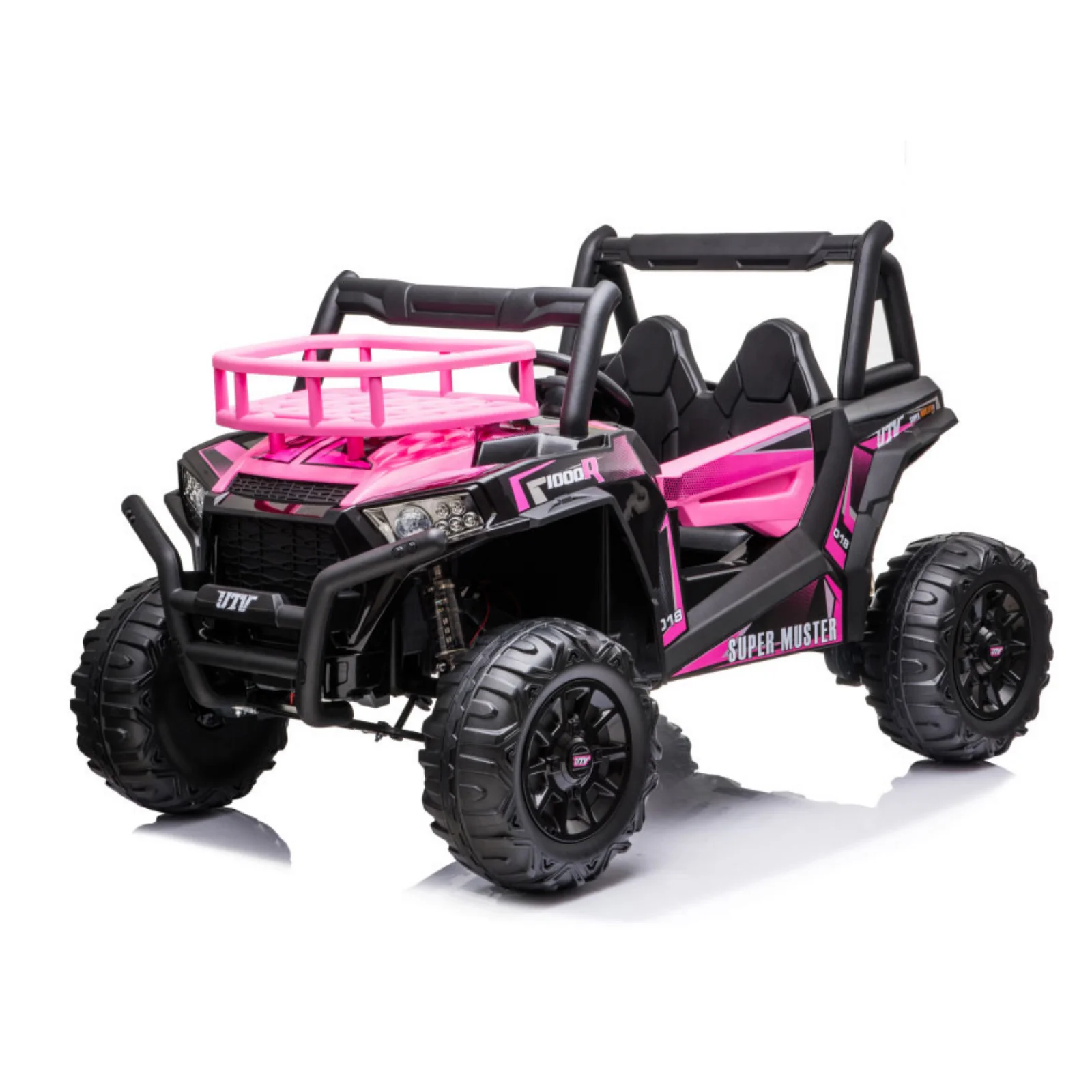 Ride toy cars rechargeable black 12V battery four wheels operated drivable kids on electric  toy car motors for six years old
