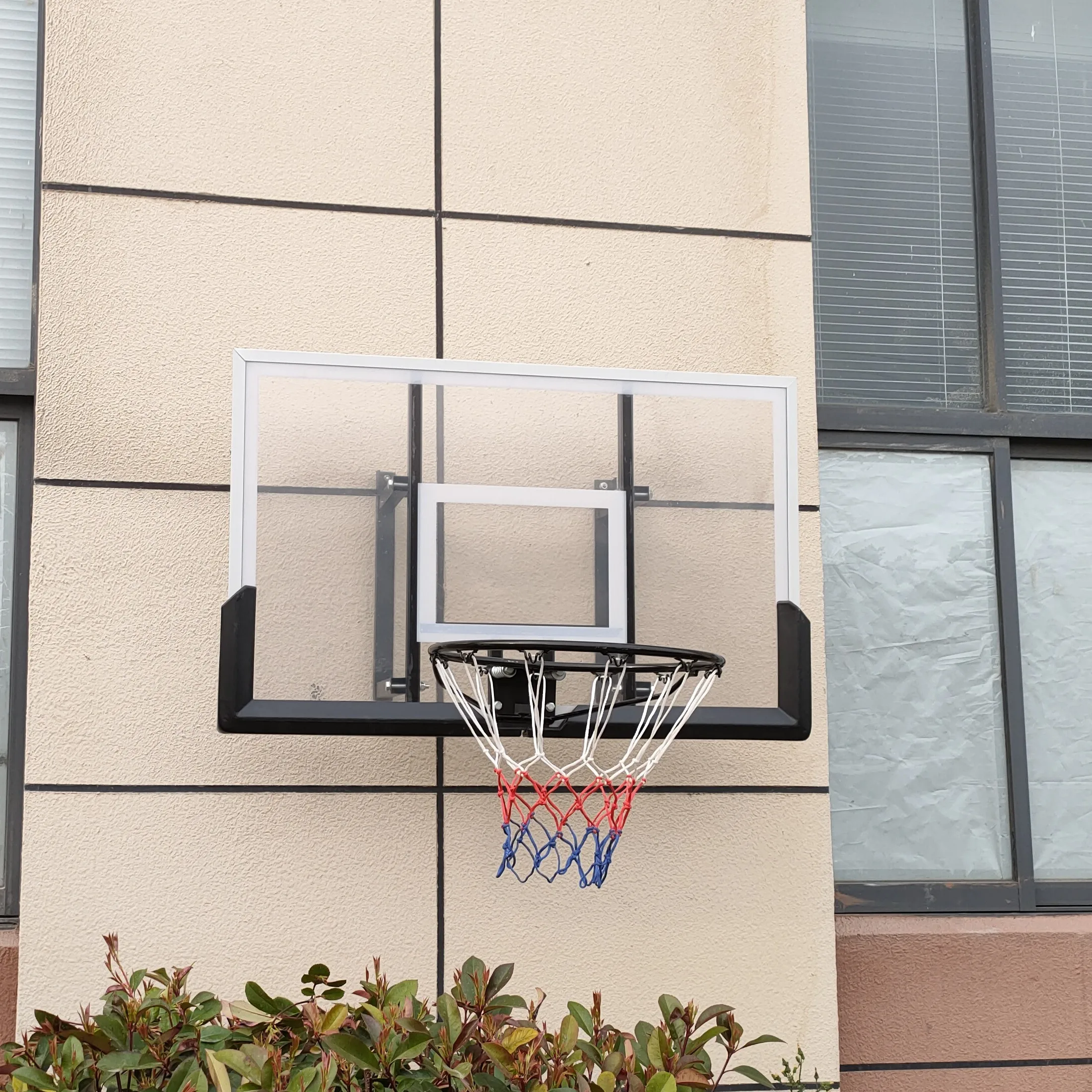 M.Dunk Custom LOGO Regulation Standard Wall Mounted Basketball Hoop for Schools Clubs Home Use