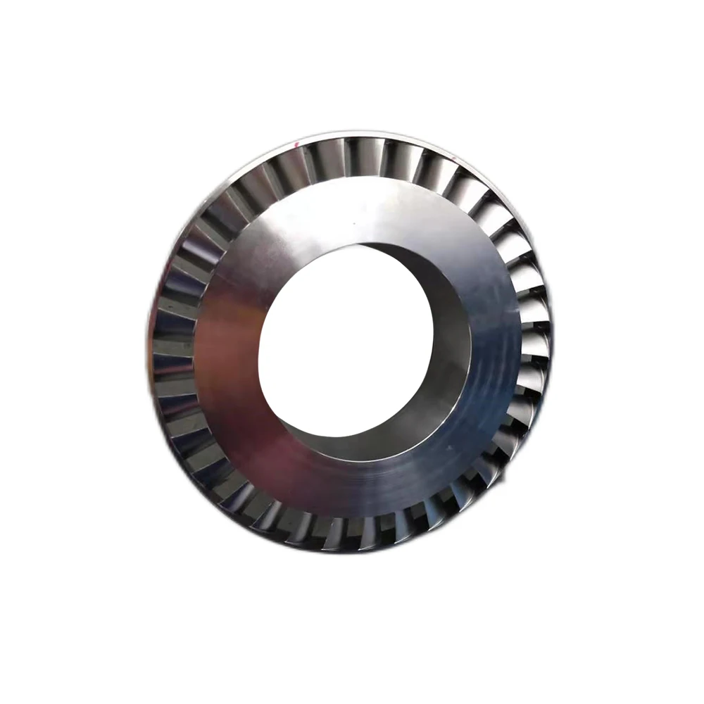 Nickel Base Alloy Titanium Alloy Aluminum Alloy Cnc Machining Compressor Impeller Alternator Shaft CNC machining part