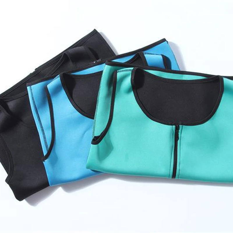 Men Hot Body Shaper Fitness Tank Top Neoprene Waist Trainer Sauna Sweat Vest