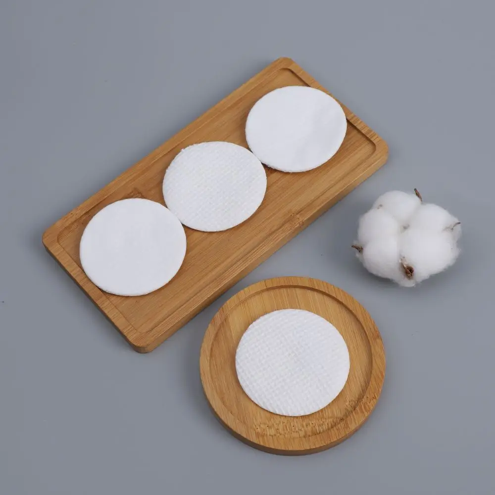 Premium 100% Cotton Rounds- Soft and Gentle Makeup Remover and Cleansing Pads for Face, Nail, and Personal Care