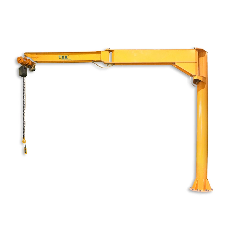 High Quality 1 Ton Electric 180 Degree Rotate Jib Crane with Low Price