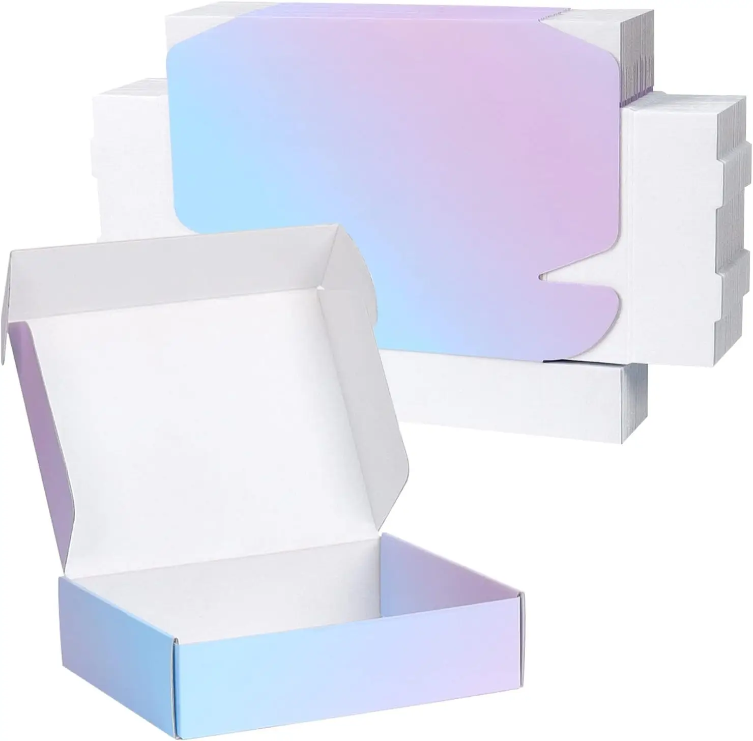 Eco-friendly custom color printed electronic product packaging express shipping paper boxes corrugated cardboard mailing box