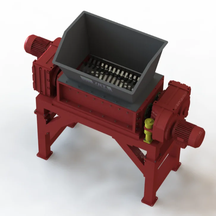 Small Waste Plastic Recycling Machine Metal Crusher Metal Shredder Plastic Crushing Equipment