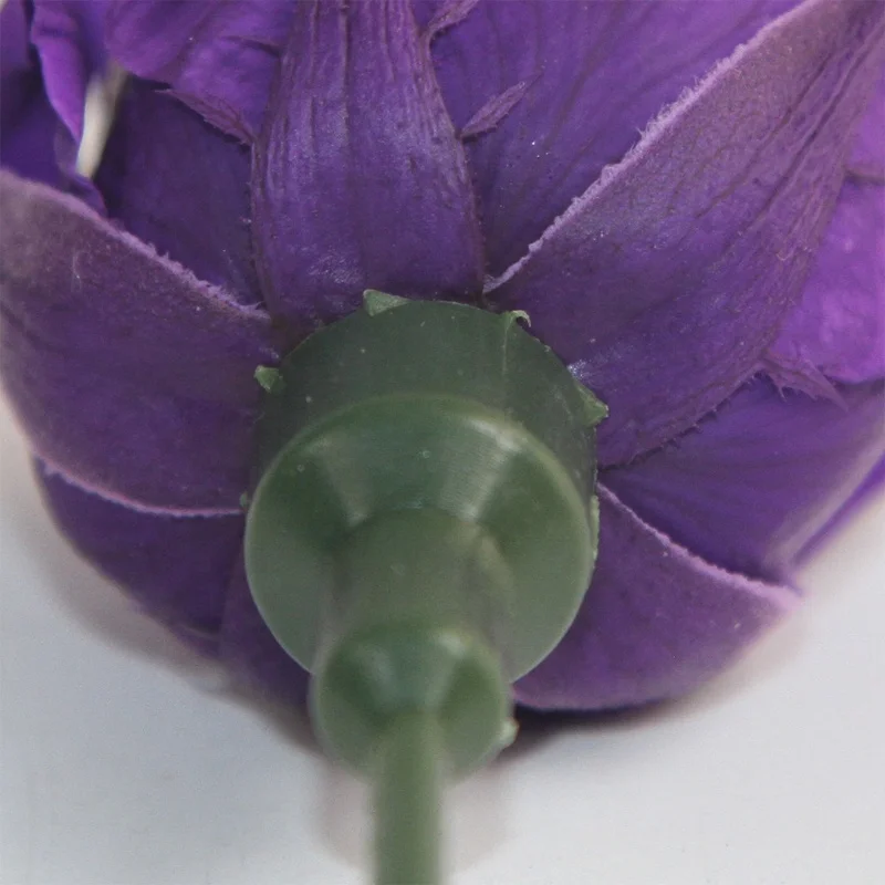 wholesale premium quality golden green silvery white artificial plastic preserved roses flower head stem for decoration